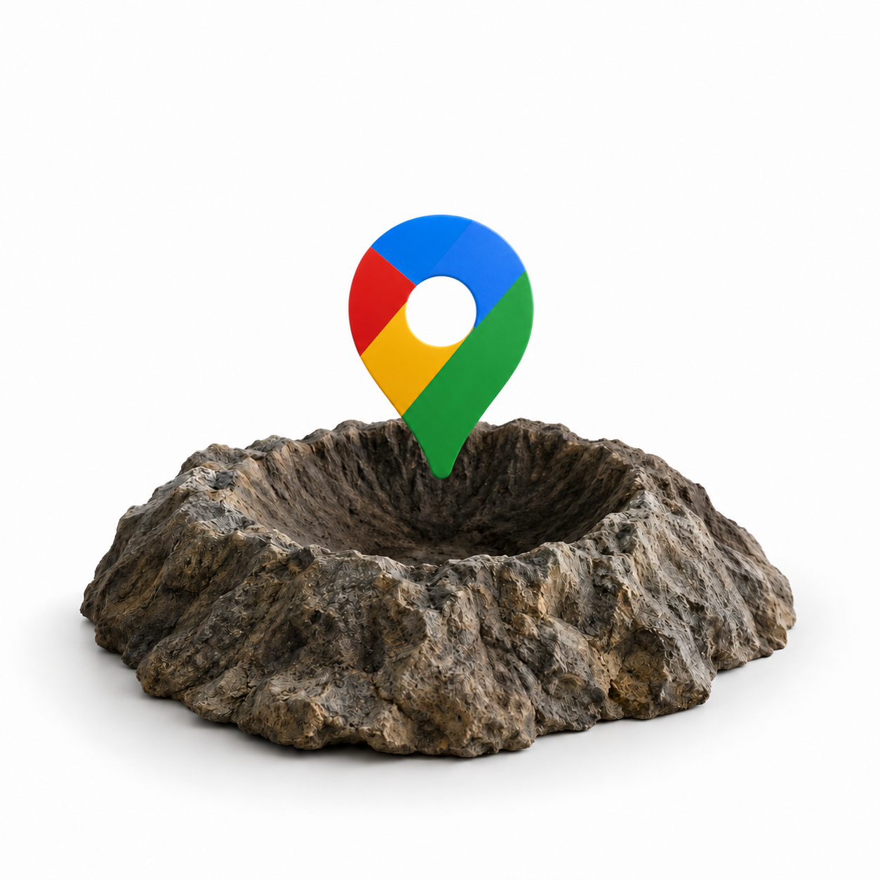 Cercava un campeggio su Google Maps e ha scoperto un cratere di 390 milioni di anni