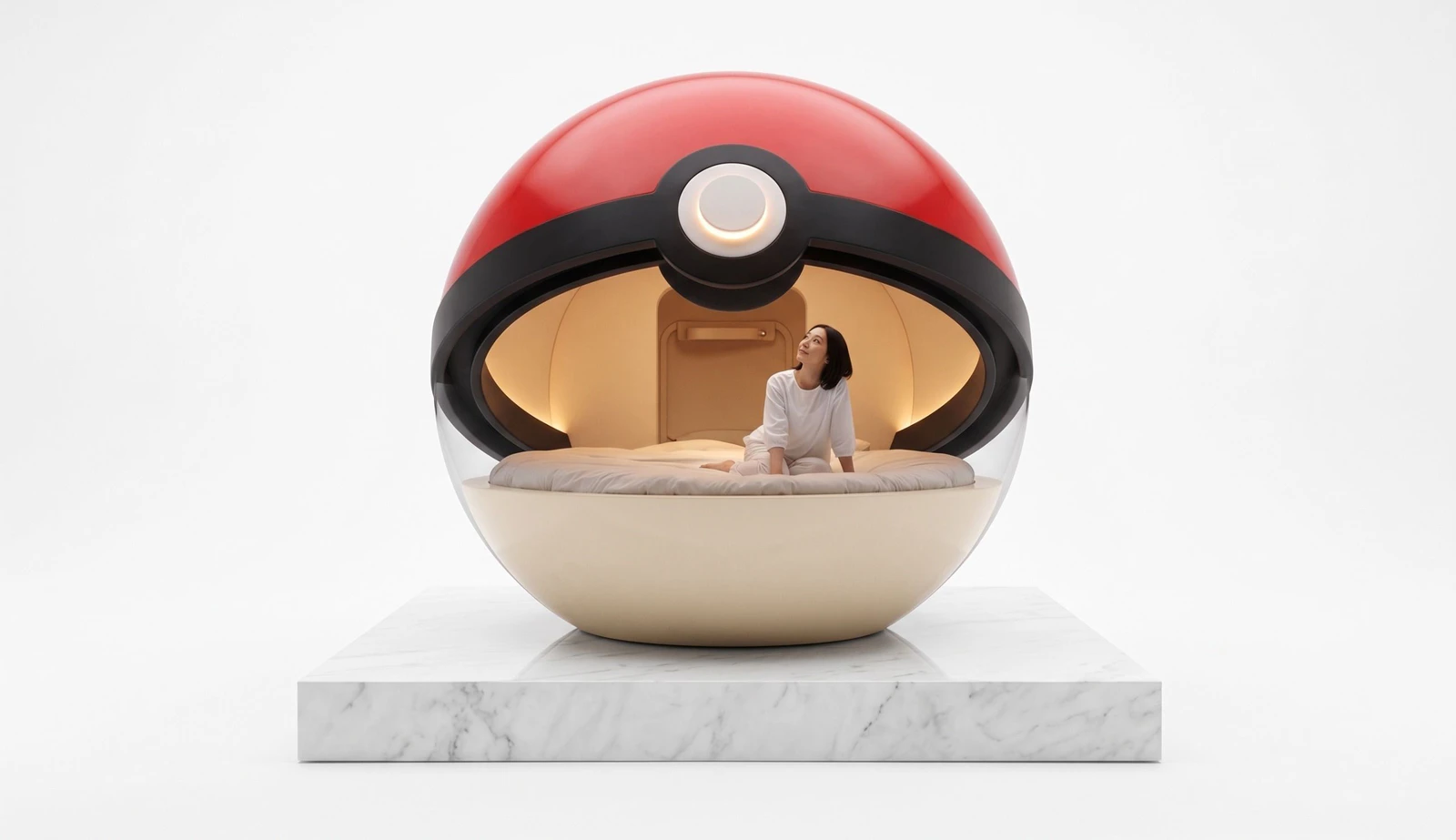 In Hokkaido si può vincere una notte dentro una Poké Ball di tre metri