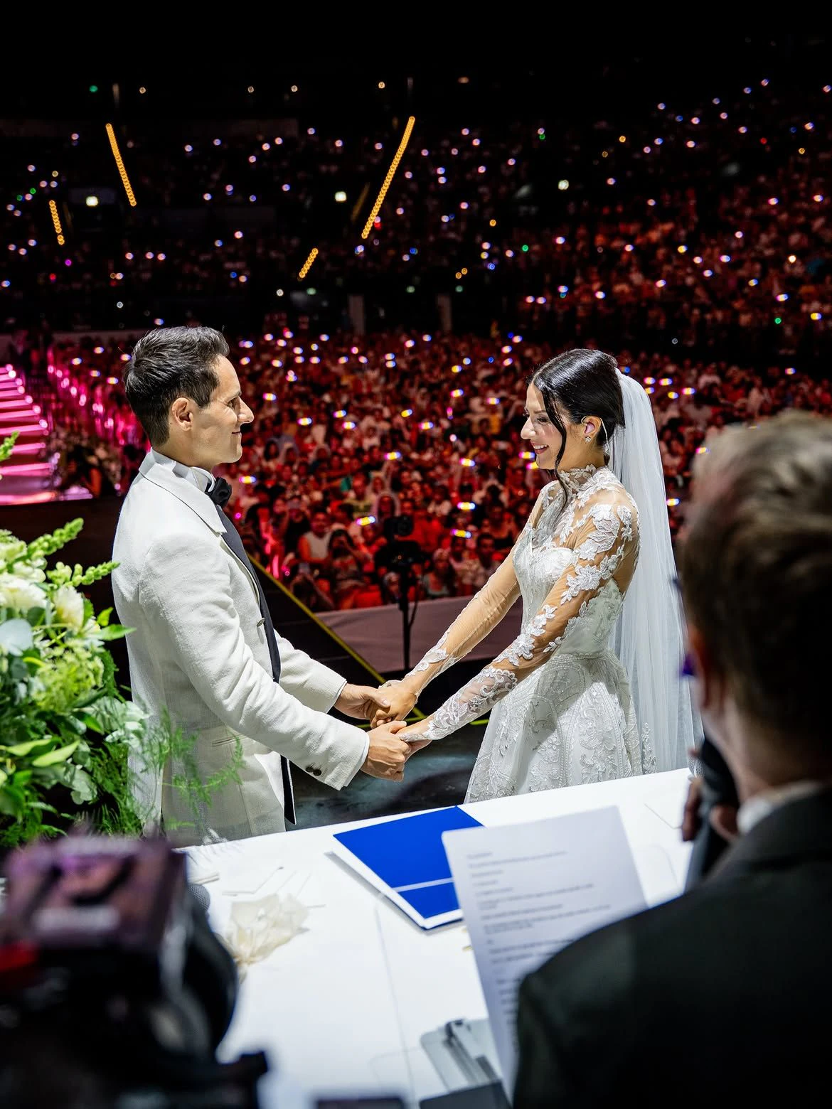 Luì e Sofì durante The Wedding Show, Milano, 5 settembre 2026. Foto: Me contro Te / Instagram.